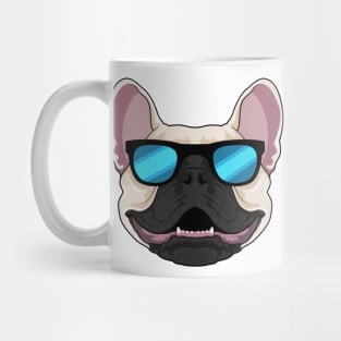 French Bulldog with Sunglasses Mug